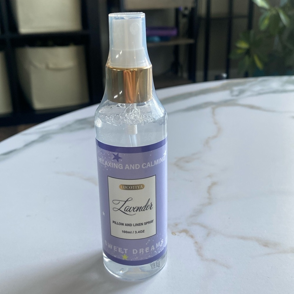 Lucotiya NWT Lavendar pillow and linen spray